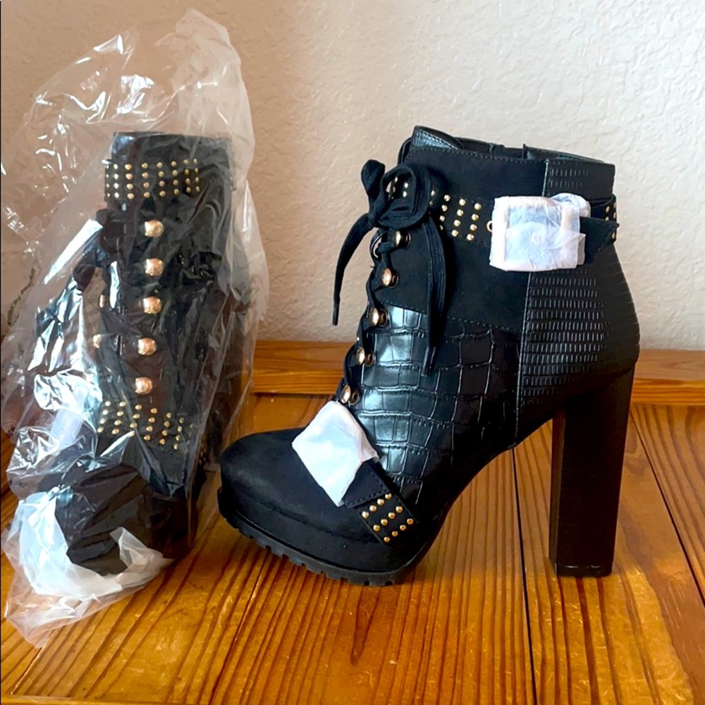 Black booties